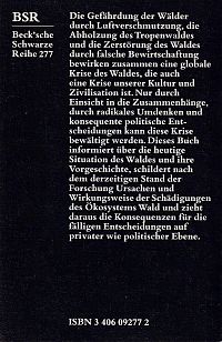 Die sterbenden Wälder, 1