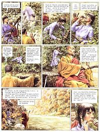 Les Matins le moine fou du serpent, 1