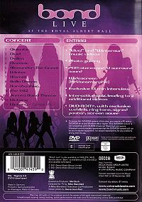 Bond - Live at the Royal Albert Hall [DVD], 1