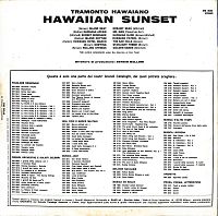 Hawaiian Sunset - Tramonto Hawaiano [Vinyl], 1