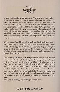 Neue Reportagen Untersuchungen und Lehrbeispiele, 1