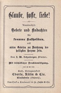 Glaube, hoffe, liebe!, 1