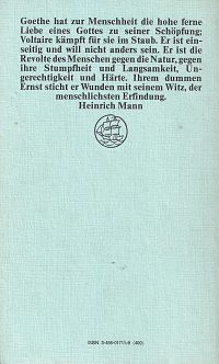 Candide oder der Optimismus. , 1