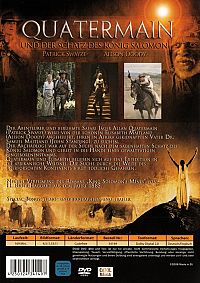 Quatermain und der Schatz des König Salomon [DVD], 1