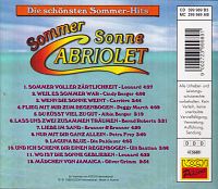 Sommer-Sonne-Cabriolet [CD], 1