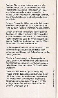 Tausend tolle Tips für Reise und Freizeit, 1