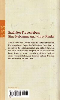 Ich, Adeline, Landhebamme, 1