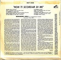 Non Ti Scordar Di Me [Vinyl], 1