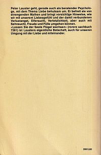 Die Liebe - Psychologie eines Phänomens, 1