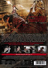 Rurouni Kenshin - The legend ends [DVD], 1