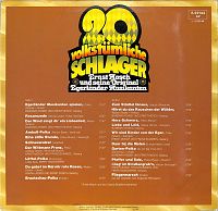 20 Volkstümliche Schlager [Vinyl], 1