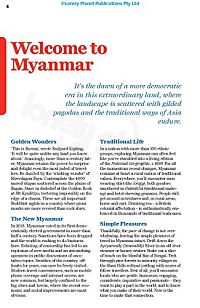 Lonely Planet Myanmar, 2