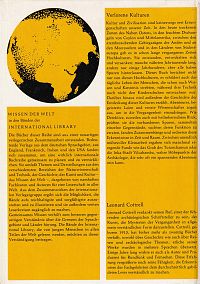 Verlorene Kulturen, 1