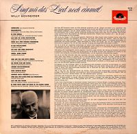 Willy Schneider ‎– Sing Mir Das Lied Noch Einmal [Vinyl], 1