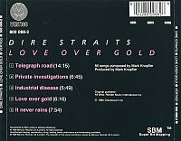 Love over Gold [CD], 1