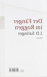 Der Fänger im Roggen, 1