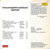 Schwyzerörgelitrio Mosibuebä Ingenbohl [Vinyl], 1