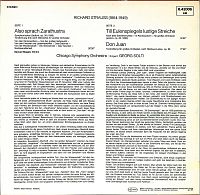 Also sprach Zarathustra - Till Eulenspiegel - Don Juan [Vinyl], 1