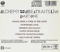 Alchemy Live 1 [CD], 1
