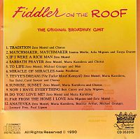 The Original Broadway Cast [CD], 1