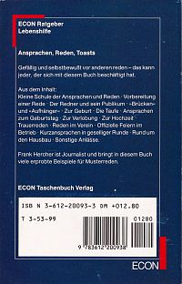 Ansprachen, Reden, Toasts - Für alle Gelegenheiten, 1