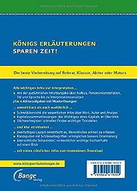 Königs Erläuterungen: Textanalyse und Interpretation zu Mann. Tonio Kröger & Mario und der Zauberer. Alle erforderlichen Infos für Abitur, Matura, Klausur und Referat plus Musteraufgaben mit Lösungen, 1
