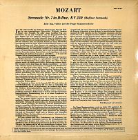 Mozart - Haffner Serenade Nr. 7 in D-dur [Vinyl], 1