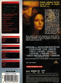 Le silence des agneaux [DVD], 1
