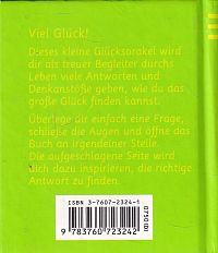 Mein kleines Glücksorakel, 1