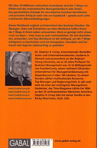 Die 7 Wege zur Effektivität – Workbook - So integrieren Sie die 7 Wege in Ihr Leben, 1