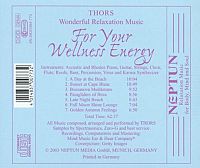 For Your Wellness Energy [CD], 1