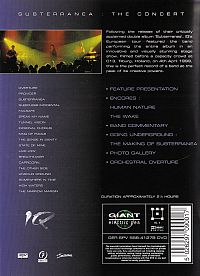 IQ - Subterannea - The Concert [DVD], 1