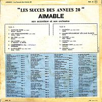 Les Succes Des Annees 20 [Vinyl], 1