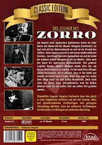 Das Zeichen des Zorro [DVD], 1
