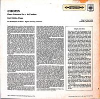 Piano Concerto No.1 In E Minor [Vinyl], 1