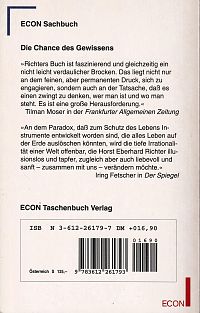 Die Chance des Gewissens, 1