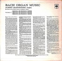 Bach - Organ Music [Vinyl], 1