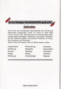 Das neue grosse Haushaltsbuch, 1