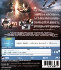 The First Avenger - Civil War [Blu-ray], 2