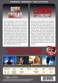 Zombie Double Collection - Born Undead & Legion of the Dead [DVD], 2
