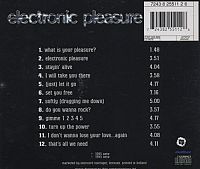 Electronic Pleasure [CD], 1