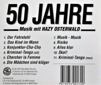50 Jahre Musik mit Hazy Osterwald [CD], 1