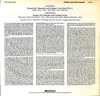 Haydn Cellokonzert C-Dur - Boccherini Cellokonzert B-Dur [Vinyl], 1