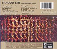 A Chorus Line - Original Broadway Cast Recording [CD], 1