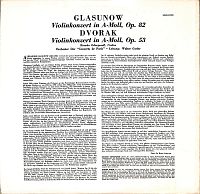 Violinkonzert In A-Moll Op 53 - Violinkonzert In A-Moll Op. 82 [Vinyl], 1