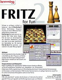 Fritz for Fun 2 [PC], 1