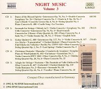 Night Music Volume 3 [CD], 1