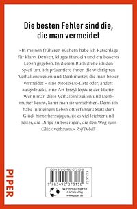 Die Not-To-Do-Liste, 1