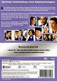 Grey's Anatomy - Staffel 6.1 [DVD], 1