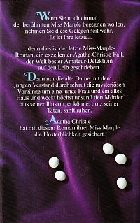 Ruhe unsanft - Der letzte Miss Marple, 1